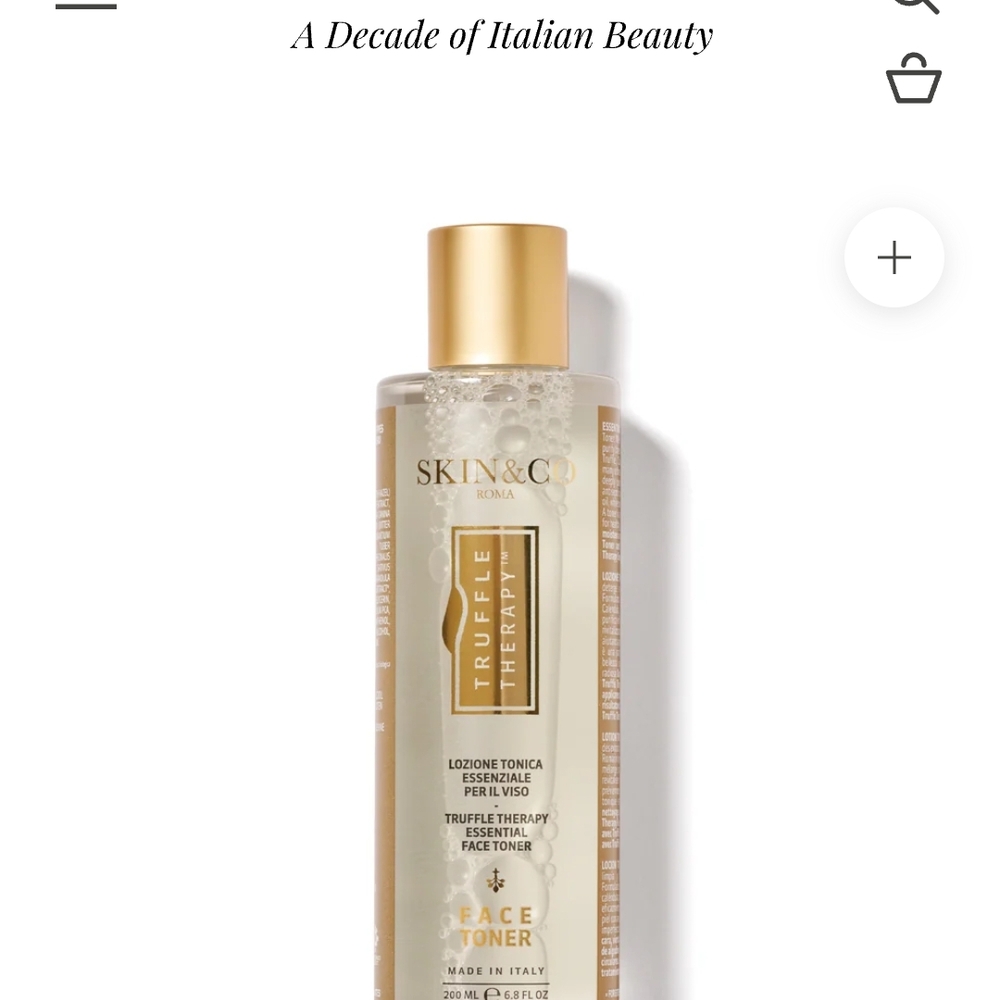 Truffle Therapy Face Toner - Gold